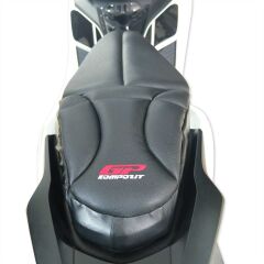 GP Kompozit Honda PCX 125 / 150 2014-2024 Uyumlu Motosiklet Konfor Sele Kılıfı Siyah