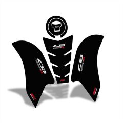 GP Kompozit Honda CB250R 2017-2024 Uyumlu Tank Pad Seti Siyah