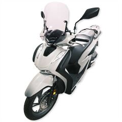 GP Kompozit Honda SH 125 2024 Uyumlu Bacak Koruma Siyah