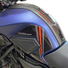 GP Kompozit Yamaha MT-07 Tracer 2016-2019 Uyumlu Tank Pad Seti Mavi