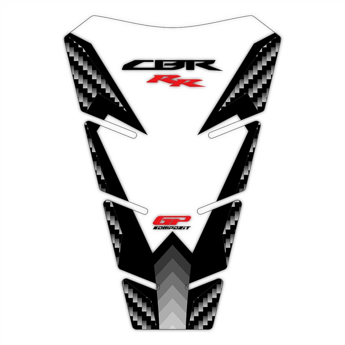 GP Kompozit Honda CBR Universal Uyumlu Tank Pad Siyah-Karbon