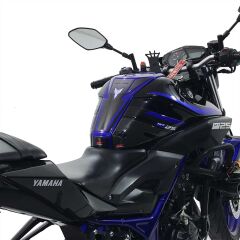 GP Kompozit Yamaha MT-25 2015-2019 Uyumlu Tank Pad Seti Siyah-Sarı