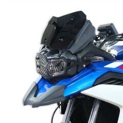 GP Kompozit BMW F 800 GS 2024 Uyumlu Far Koruma Siyah