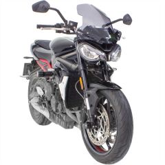 GP Kompozit Triumph Street Triple 2017-2024 Uyumlu Radyatör Koruma Siyah