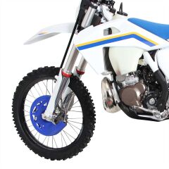 GP Kompozit Husqvarna TE 250 2014-2023 Uyumlu Plastik Ön Disk Koruma Seti Siyah